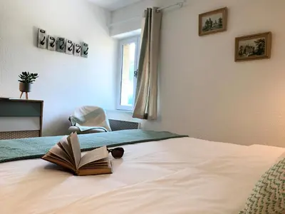 Un ou plusieurs lits dans un hébergement de l'établissement HOSTELLERIE DES BICHONNIERES