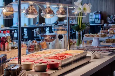 Nourriture dans l'hôtel ou à proximité