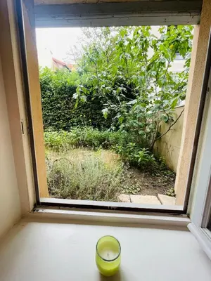 Jardin de l'établissement Le Jardin croix Roussien