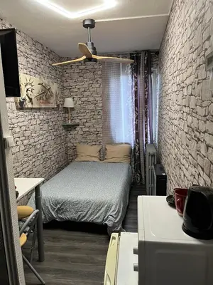 Un ou plusieurs lits dans un hébergement de l'établissement Au Coeur De Lyon
