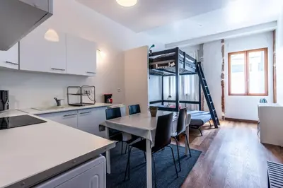 Cuisine ou kitchenette dans l'établissement LyonPaulBert