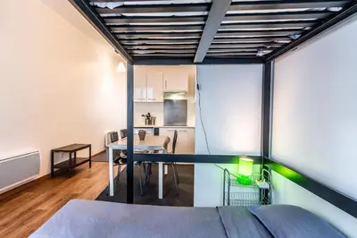 Cuisine ou kitchenette dans l'établissement LyonPaulBert