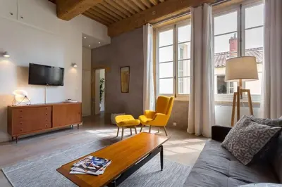 Télévision ou salle de divertissement dans l'établissement Pearl - Furnished apartment - Downtown Lyon