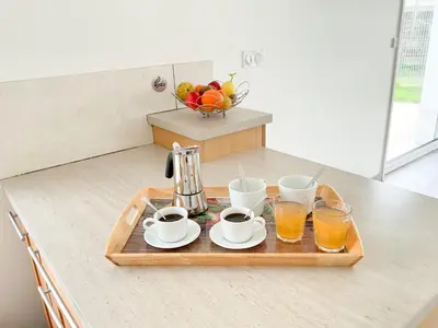 Nourriture dans la maison de vacances ou à proximité