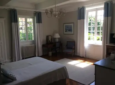 Un ou plusieurs lits dans un hébergement de l'établissement Le clos saint Genois