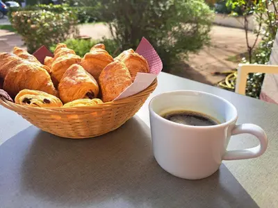 Nourriture dans l'hôtel ou à proximité