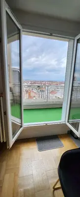 Balcon ou terrasse dans l'établissement PLEIN SUD Terrasse Garage Netflix Climatisation