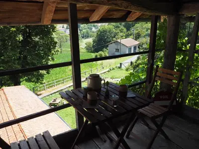 Jardin de l'établissement Le Chatel en Beaujolais