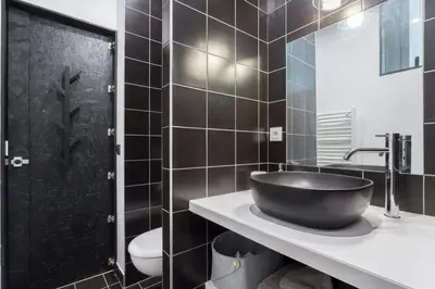 Salle de bains dans l'établissement Hallmark - Furnished apartment - Downtown Lyon