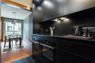 Cuisine ou kitchenette dans l'établissement Stella - Furnished apartment - Downtown Lyon