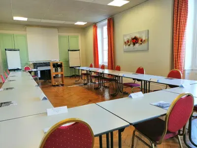 Espace de conférence ou salle de réunion dans l'établissement VTF Le Domaine Les Hautannes