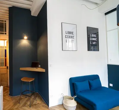 Coin salon dans l'établissement Doyenné Vieux Lyon