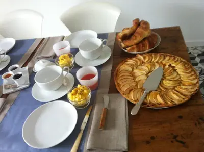 Nourriture dans la maison d'hôtes ou à proximité