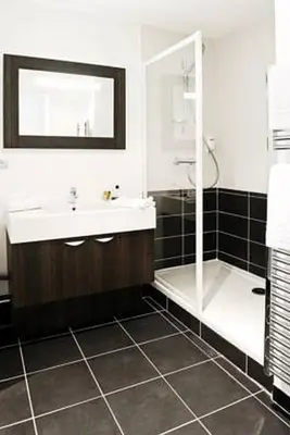 Salle de bains dans l'établissement Lagrange Aparthotel Lyon Lumière
