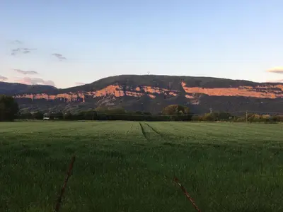 Paysage naturel près de la maison de vacances