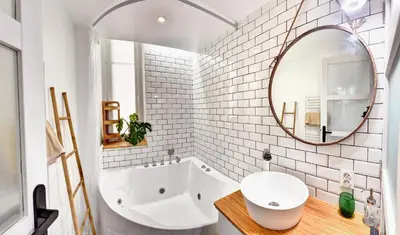 Salle de bains dans l'établissement La Casa Jungle - Spa - Lyon Centre, Pentes de la Croix Rousse