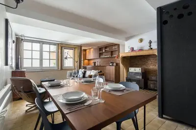 Cuisine ou kitchenette dans l'établissement Havane - Furnished apartment - Downtown Lyon