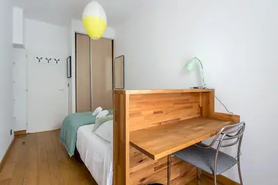 Un ou plusieurs lits dans un hébergement de l'établissement MAISON EOLE