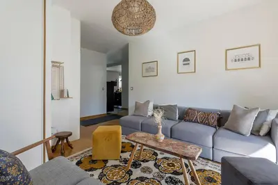 Coin salon dans l'établissement MAISON STELLA