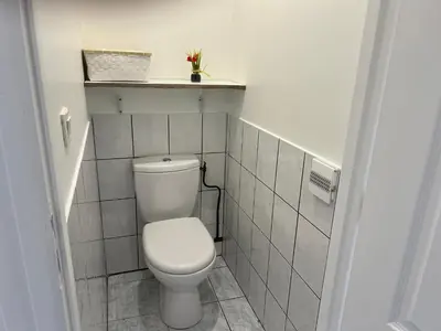 Salle de bains dans l'établissement La Maison accueillante pour les pros et tourisme