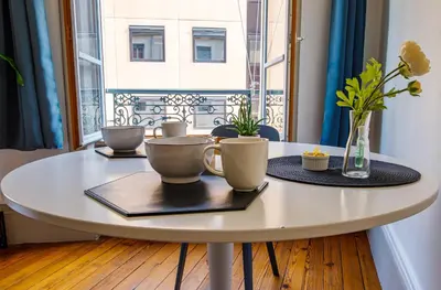 Balcon ou terrasse dans l'établissement Brotteaux