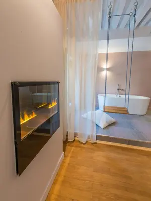 Salle de bains dans l'établissement MiHotel Sala