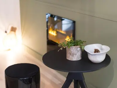 Télévision ou salle de divertissement dans l'établissement MiHotel Comte
