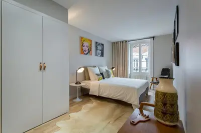 Un ou plusieurs lits dans un hébergement de l'établissement Gasparin - Furnished apartment - Downtown Lyon
