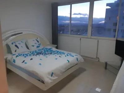 Un ou plusieurs lits dans un hébergement de l'établissement Appartement Laurent Bonnevay