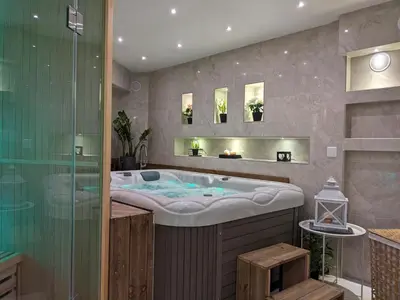 Salle de bains dans l'établissement Best Western Hotel & Spa Austria-La Terrasse