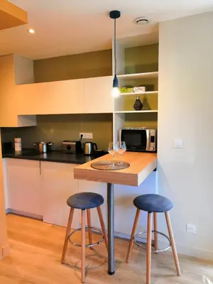 Cuisine ou kitchenette dans l'établissement Studio Design Paraisos