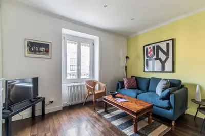 Coin salon dans l'établissement Appartement Tromba - Welkeys