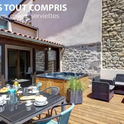 Gîte 3 chambres avec hammam