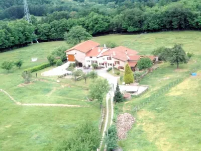 Paysage naturel près de la maison de vacances