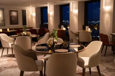 Coin salon dans l'établissement Radisson Blu Hotel, Lyon