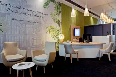 Plan de l'établissement Best Western Crequi Lyon Part Dieu