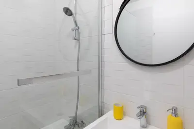 Salle de bains dans l'établissement DIFY City - Charpennes