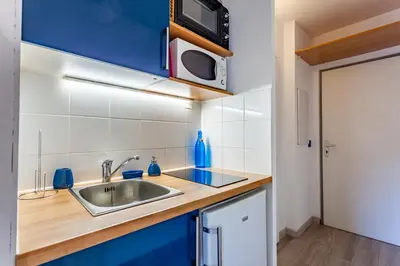 Cuisine ou kitchenette dans l'établissement 