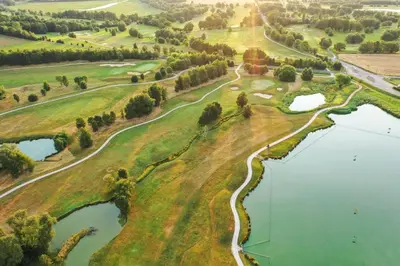 Paysage naturel près de l'hôtel