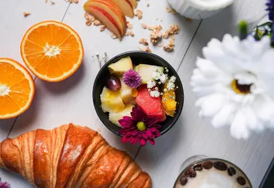 Nourriture dans l'hôtel ou à proximité