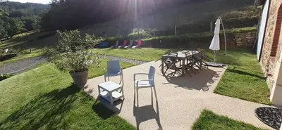 Paysage naturel près de la maison de vacances
