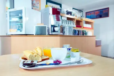 Nourriture dans l'hôtel ou à proximité