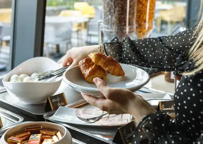 Nourriture dans l'hôtel ou à proximité