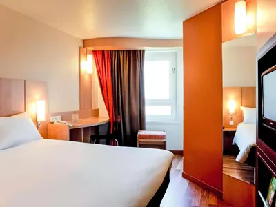 Un ou plusieurs lits dans un hébergement de l'établissement ibis Lyon Part Dieu Les Halles