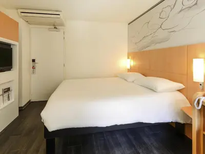 Un ou plusieurs lits dans un hébergement de l'établissement ibis Lyon Part Dieu Les Halles