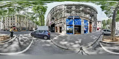 Quartier de l'hôtel ou autre quartier proche