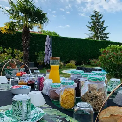 Nourriture dans le B&B/chambre d'hôtes ou à proximité
