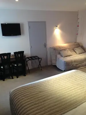 Un ou plusieurs lits dans un hébergement de l'établissement Le Relais des Bergers