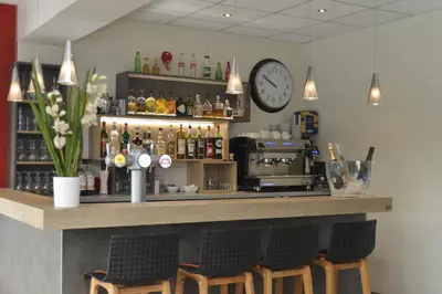 Boissons dans l'établissement Logis Cris Hôtel et Restaurant, Lyon Sud-Est