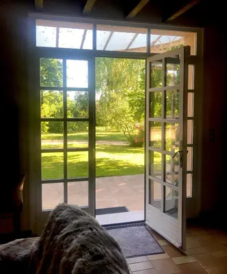 Jardin de l'établissement Domaine de la Serve